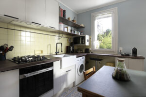 projet, rénovation, décoration, maison, neuilly sur marne, matériaux, peinture, rangement, cuisine, howdens, rétro, mon oeil dans la déco