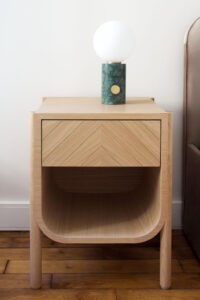 projet, appartement, rénovation, décoration, intérieur, contemporain, fonctionnel, rangement, chambre, bureau, rangement, nogent sur marne, mon oeil dans la déco, vert, blanc, noir, bois, harto